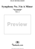Symphony No. 3 in A Minor, "Scottish", Op. 56, Movement 3 - Full Score