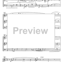 Piccola fuga Op.34 - Score