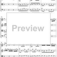 Sonata No. 4 in C major - Score