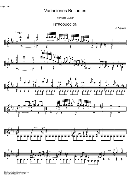 Variaciones Brillantes