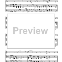 Three Melodies - Piano Score