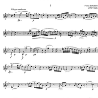 String Trio Bb Major D581B - Violin