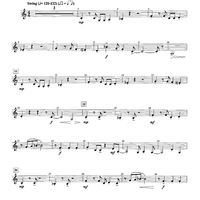 Jingle Blues - Bb Bass Clarinet