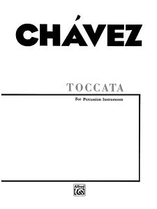 Toccata For Percussion Instruments - Percussion 4