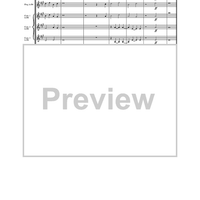 America, The Beautiful - Score