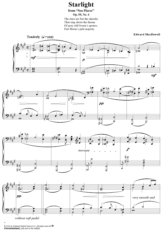 Starlight, Op. 55, No. 4