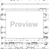 "Du wahrer Gott und Davids Sohn", Duet, No. 1 from Cantata No. 23: "Du wahrer Gott und Davids Sohn" - Piano Score