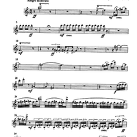 Clarinet quartet - B-flat Clarinet 1