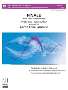 Finale from Serenade for Strings - Score
