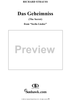 Six Lieder, Op. 17, No. 3: Das Geheimnis (The Secret)