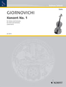 Concerto No. 1 A Major - Score and Parts
