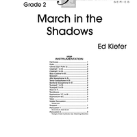 March in the Shadows - Score