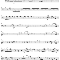 String Quartet No. 22 in B-flat Major, K589 - Cello
