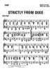 Strictly From Dixie - Piano
