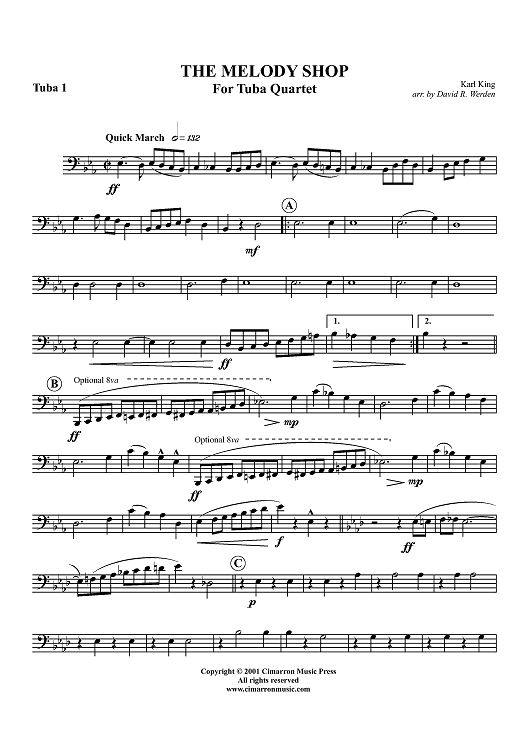 The Melody Shop - Tuba 1