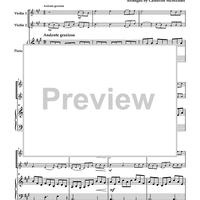 Hymns of Peace for 2 Violins and Piano - Piano