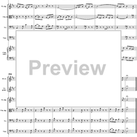 Brandenburg Concerto No. 5: Allegro - Score