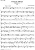 Sonata in D Major, Op. 16, No. 5 - Flute 1/Violin 1