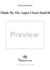 Mignon II (Think Me The Angel I Soon Shall Be), D727