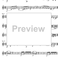 Divertimento No.17 D Major KV334 - Violin 2