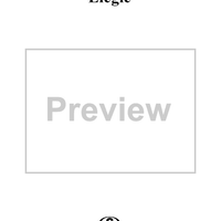 Elégie - Piano Score