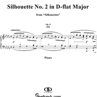Silhouette No. 2 in D-flat Major from "Silhouettes", Op. 8