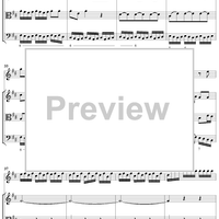 Sonata No. 1 in D Major - Score