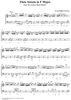 Sonata in F Major   - from "Der Getreue Music-Meister" - Score