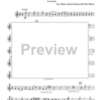 Music for Four, Collection No. 2 - Early Pop Favorites - Part 2 Clarinet in Bb