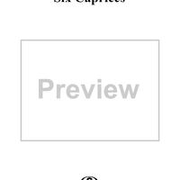 Six Caprices, Op. 26