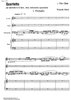Quartetto - Score