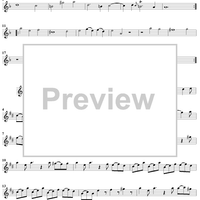 Trio Sonata in C Major  (alternate) - B-flat Clarinet