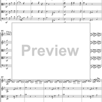 String Quintet No. 2 in B-flat Major, Op. 87 - Score