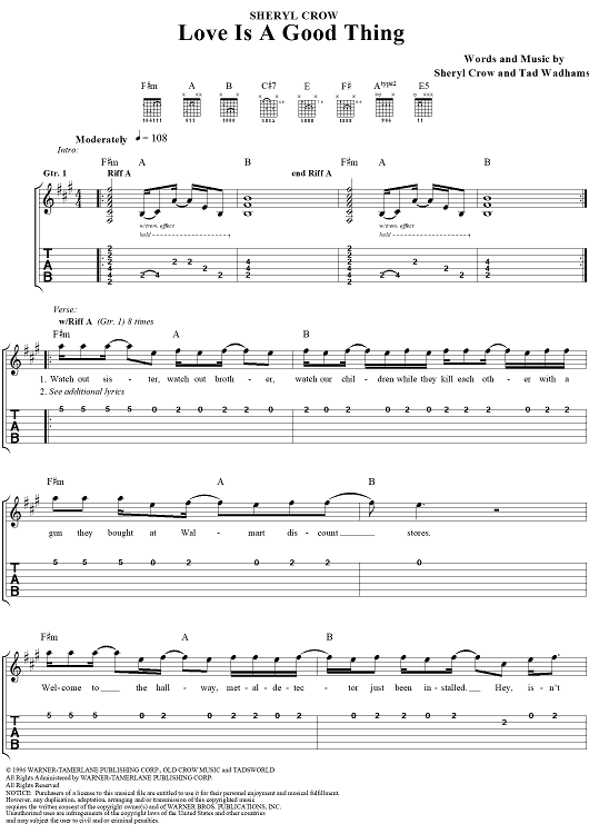 Love is a Good Thing