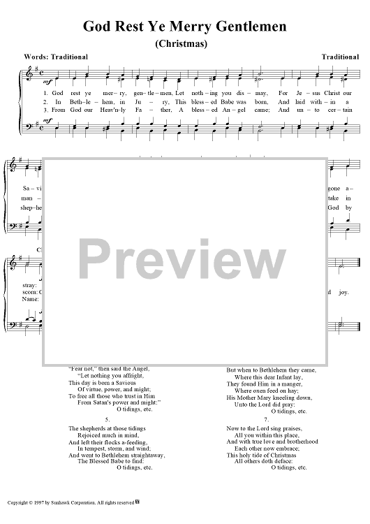 God Rest Ye Merry Gentlemen