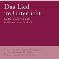 Lieder for aspiring singers