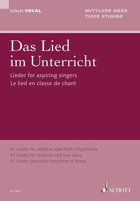 Lieder for aspiring singers