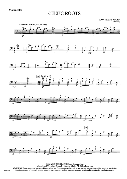 Celtic Roots - Violoncello