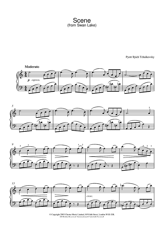 Scene (from Swan Lake)