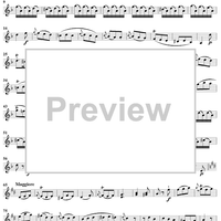 Trois Duos, Cah. 9 - Violin 1