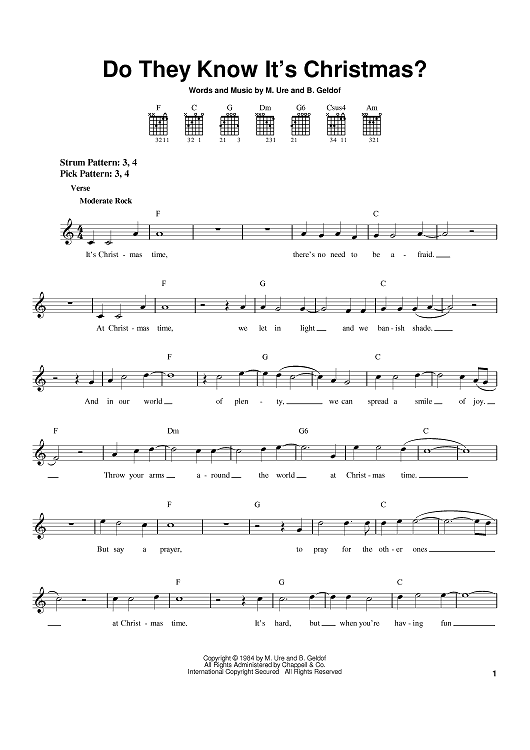 Do They Know It's Christmas?