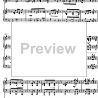 Theme and Variations Op.139 - Score