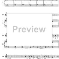 3 Wedding Songs - Score