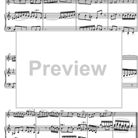 Sonata A Major BWV 1014 - Score