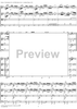 Divertimento No. 2, Movement 1 - Score