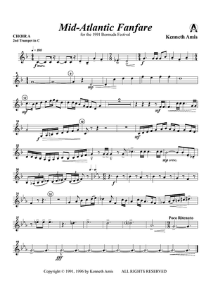Mid-Atlantic Fanfare - Choir A-Trumpet 2