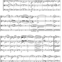 String Quartet No. 7, Movement 2 - Score