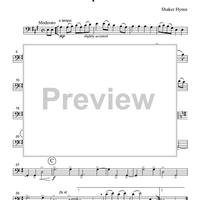 Simple Gifts - Part 3 Cello or Bassoon