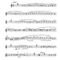 Andante pastorale e allegro - Horn