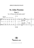 St. John Passion: Part I, No. 14, "Petrus, der nicht denkt zurück"